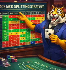 Blackjack splitting strategy